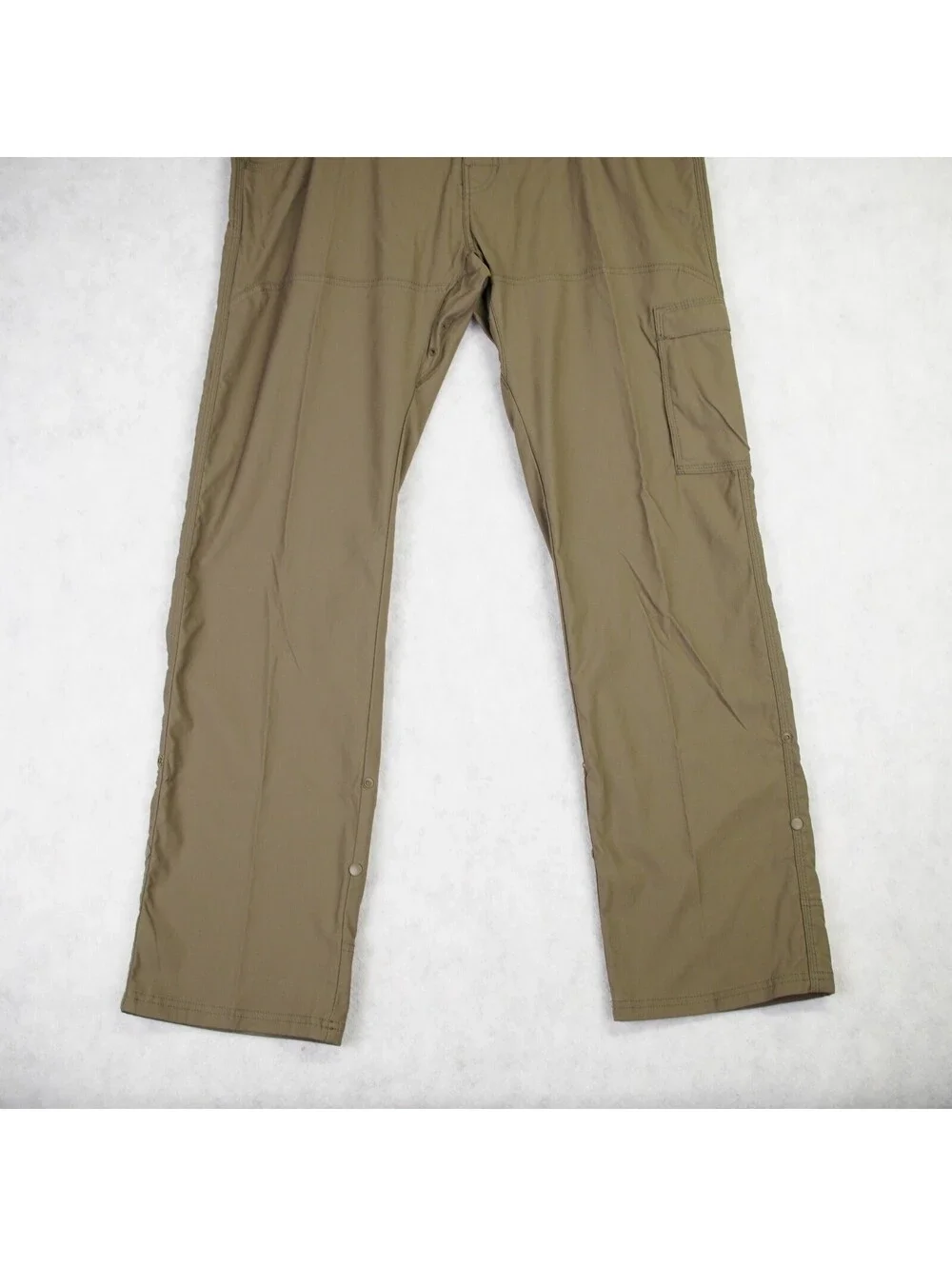 PrAna Mens Stretch Zion Relaxed Fit Cargo Belted Hiking Pants Size W36 x L32